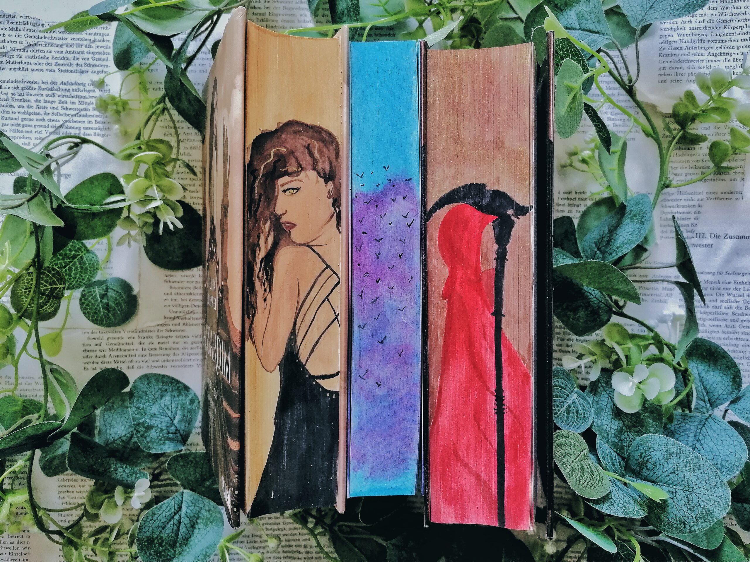 bücher_mit_selfmade_kaffeeschnitt